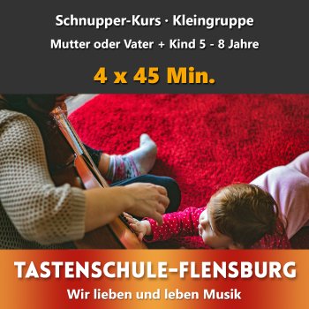 Schnupperkurs Gitarre Kleingruppe Mutter/Vater/Kleinkind